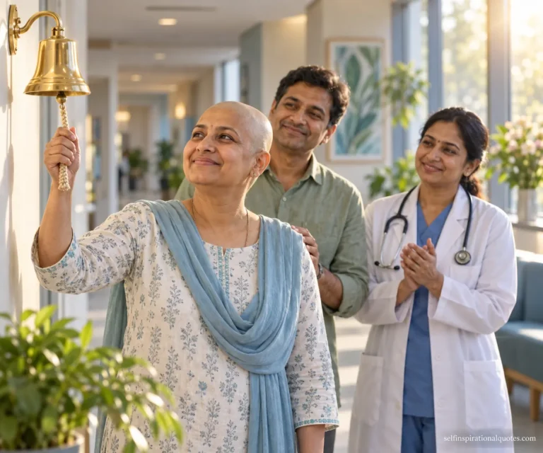 125 Best End Treatment Bell Quotes for a Brave Milestone